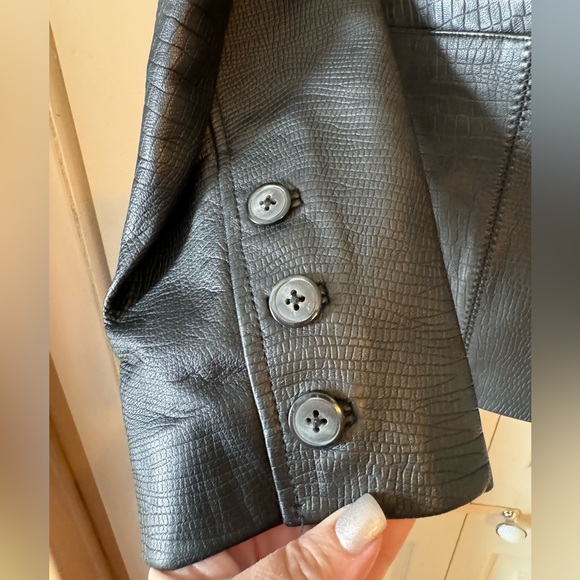 Alfani leather blazer - Picture 9 of 10